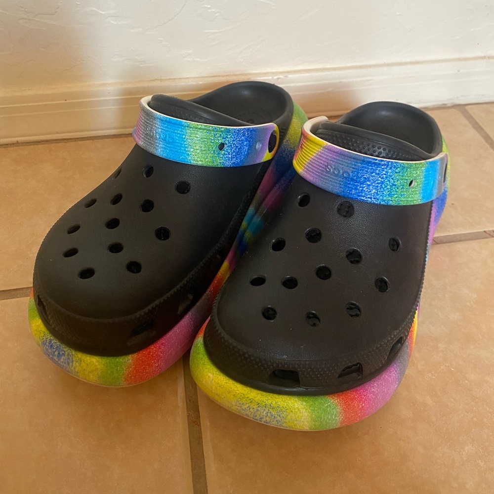 Platform Crocs